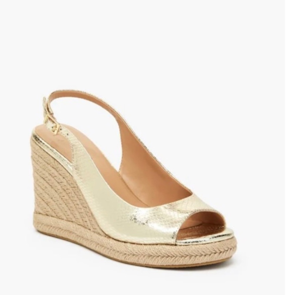 SHOEDAZZLE Sariah Espadrille Wedge Sandal- Size 7